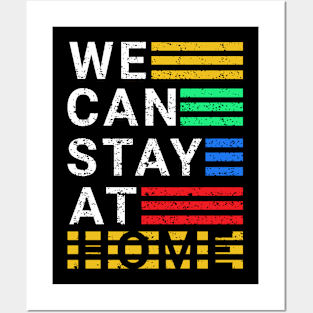 stay home Posters and Art